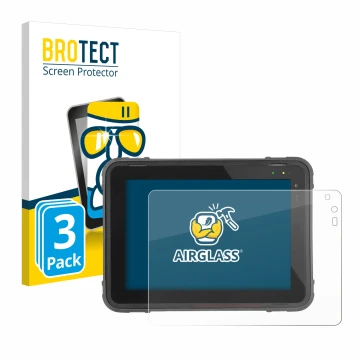 Face avant d’un emballage produit avec le logo de la marque BROTECT. À côté, l’appareil Texa Axone Nemo 2 est représenté avec 