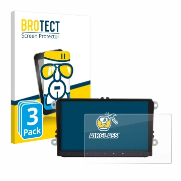 Face avant d’un emballage produit avec le logo de la marque BROTECT. À côté, l’appareil JF-Sound JF-039W6-X9C est représenté a