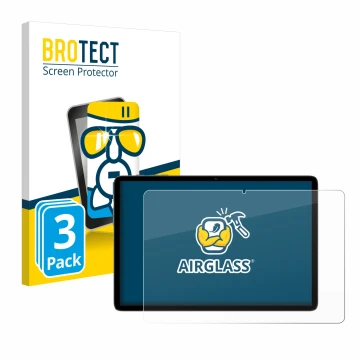 Face avant d’un emballage produit avec le logo de la marque BROTECT. À côté, l’appareil Teclast P30T est représenté avec la pr