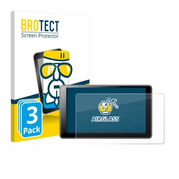 Face avant d’un emballage produit avec le logo de la marque BROTECT. À côté, l’appareil Pioneer SPH-EVO950DAB est représenté a