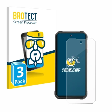 Face avant d’un emballage produit avec le logo de la marque BROTECT. À côté, l’appareil iiiF150 B2 Pro est représenté avec la 