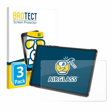 Face avant d’un emballage produit avec le logo de la marque BROTECT. À côté, l’appareil Yestel T13 est représenté avec la prot