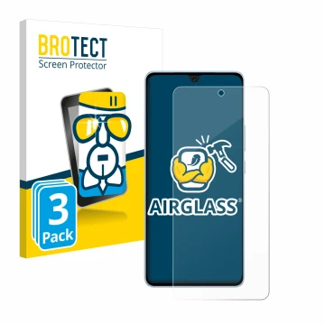 Face avant d’un emballage produit avec le logo de la marque BROTECT. À côté, l’appareil Vivo iQOO Neo 9 Pro est représenté ave