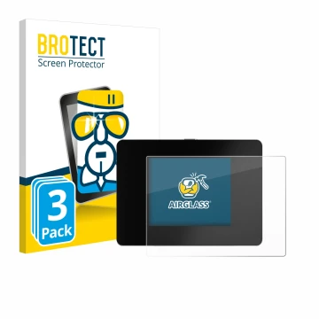 Face avant d’un emballage produit avec le logo de la marque BROTECT. À côté, l’appareil REINER SCT Authenticator mini est repr