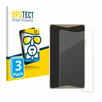 Face avant d’un emballage produit avec le logo de la marque BROTECT. À côté, l’appareil ELLIPAL Titan 2.0 Cold Wallet est repr