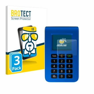Face avant d’un emballage produit avec le logo de la marque BROTECT. À côté, l’appareil REINER SCT tanJack photo QR est représ