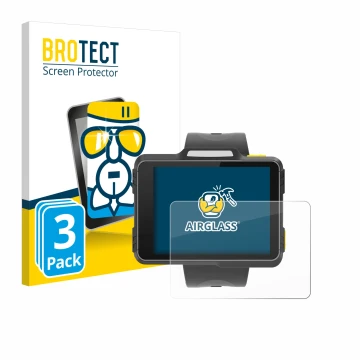 Face avant d’un emballage produit avec le logo de la marque BROTECT. À côté, l’appareil Newland WD1 est représenté avec la pro