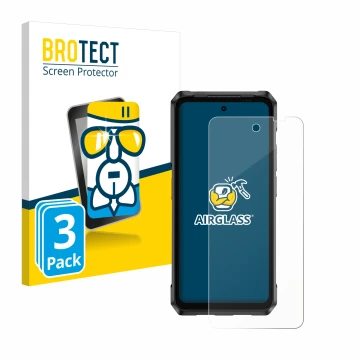 Face avant d’un emballage produit avec le logo de la marque BROTECT. À côté, l’appareil Ulefone Armor 26 Ultra est représenté 