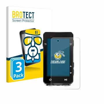 Face avant d’un emballage produit avec le logo de la marque BROTECT. À côté, l’appareil iGPSPORT igs630s est représenté avec l