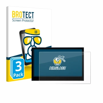 Face avant d’un emballage produit avec le logo de la marque BROTECT. À côté, l’appareil Wacom Movink 13 est représenté avec la