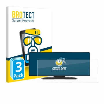 Face avant d’un emballage produit avec le logo de la marque BROTECT. À côté, l’appareil Carpuride W903 9.3