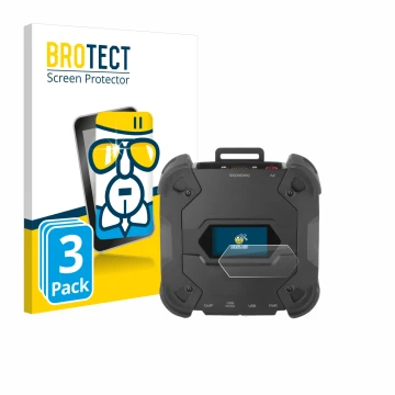 Face avant d’un emballage produit avec le logo de la marque BROTECT. À côté, l’appareil Texa TXT MULTIHUB est représenté avec 