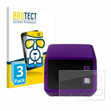 Face avant d’un emballage produit avec le logo de la marque BROTECT. À côté, l’appareil SkyRc Q200 neo est représenté avec la 