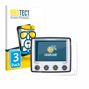 Face avant d’un emballage produit avec le logo de la marque BROTECT. À côté, l’appareil Skytraxx 5 Mini est représenté avec la