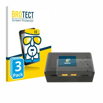 Face avant d’un emballage produit avec le logo de la marque BROTECT. À côté, l’appareil Gens Ace IMARS D300 est représenté ave