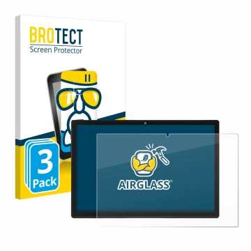 Face avant d’un emballage produit avec le logo de la marque BROTECT. À côté, l’appareil Acepad A150 est représenté avec la pro