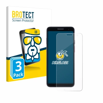 Face avant d’un emballage produit avec le logo de la marque BROTECT. À côté, l’appareil Honeywell CT37 est représenté avec la 