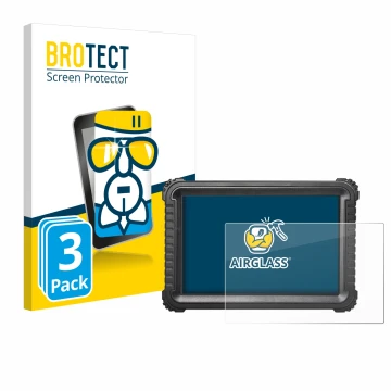 Face avant d’un emballage produit avec le logo de la marque BROTECT. À côté, l’appareil iCarsoft CR Ultra est représenté avec 