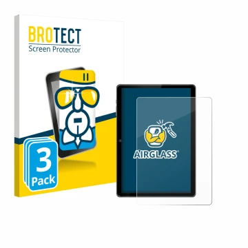 Face avant d’un emballage produit avec le logo de la marque BROTECT. À côté, l’appareil Awow P11 10