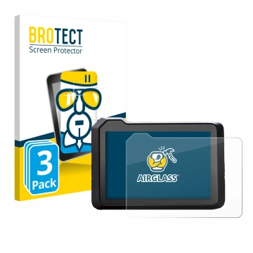 Face avant d’un emballage produit avec le logo de la marque BROTECT. À côté, l’appareil KTM 1390 Super Duke R 2025 5