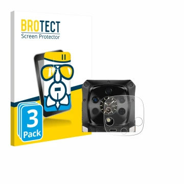 Face avant d’un emballage produit avec le logo de la marque BROTECT. À côté, l’appareil Ulefone Armor 28 Ultra Thermal (Caméra