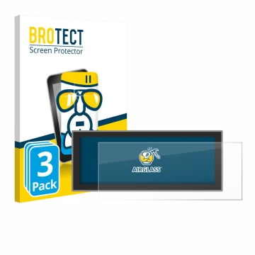 Face avant d’un emballage produit avec le logo de la marque BROTECT. À côté, l’appareil Peugeot Partner (2025) est représenté 