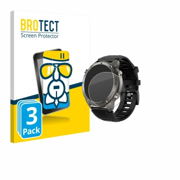 Face avant d’un emballage produit avec le logo de la marque BROTECT. À côté, l’appareil Knauermann GPS 4 (2025) est représenté