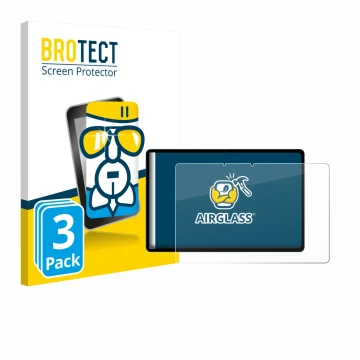 Face avant d’un emballage produit avec le logo de la marque BROTECT. À côté, l’appareil Oppo Pad SE est représenté avec la pro