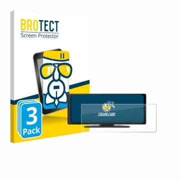 Face avant d’un emballage produit avec le logo de la marque BROTECT. À côté, l’appareil Carpuride V92 10.26
