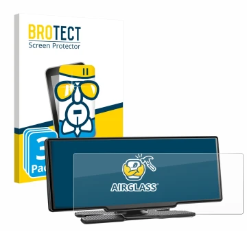 Face avant d’un emballage produit avec le logo de la marque BROTECT. À côté, l’appareil Avylet RC11 8.1