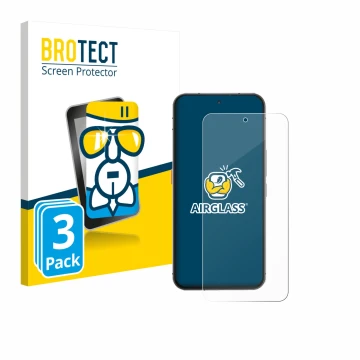 Face avant d’un emballage produit avec le logo de la marque BROTECT. À côté, l’appareil Oukitel WP210 5G est représenté avec l