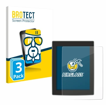 Face avant d’un emballage produit avec le logo de la marque BROTECT. À côté, l’appareil Volvo XC90 11.2