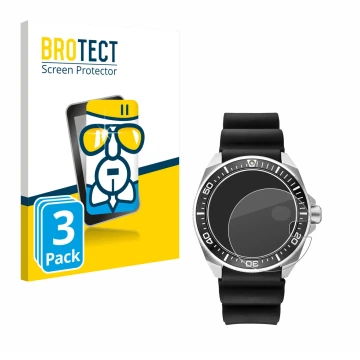 Face avant d’un emballage produit avec le logo de la marque BROTECT. À côté, l’appareil Seiko Prospex SRPE37 est représenté av