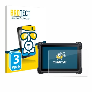 Face avant d’un emballage produit avec le logo de la marque BROTECT. À côté, l’appareil iCarsoft CR Eagle est représenté avec 