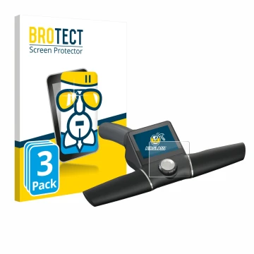 Face avant d’un emballage produit avec le logo de la marque BROTECT. À côté, l’appareil Motocaddy M7 GPS Remote est représenté