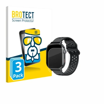 Face avant d’un emballage produit avec le logo de la marque BROTECT. À côté, l’appareil Jugeman P131 2.06