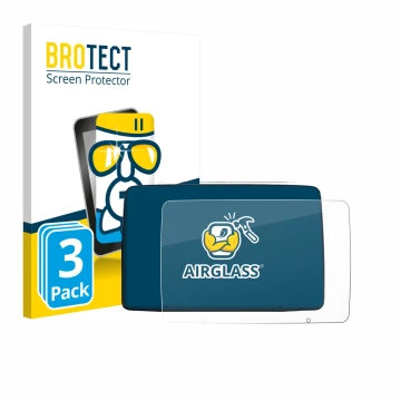 Face avant d’un emballage produit avec le logo de la marque BROTECT. À côté, l’appareil Leapmotor T03 2025 est représenté avec