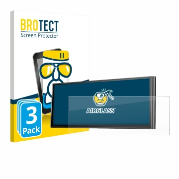 Face avant d’un emballage produit avec le logo de la marque BROTECT. À côté, l’appareil Krunia 9.26