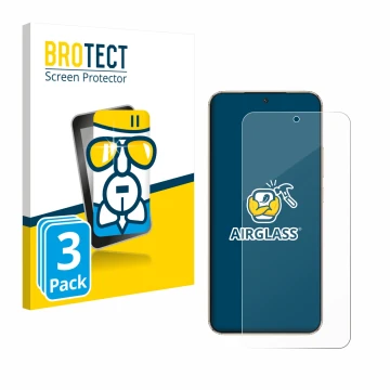 Face avant d’un emballage produit avec le logo de la marque BROTECT. À côté, l’appareil Honor Magic 8 Lite est représenté avec