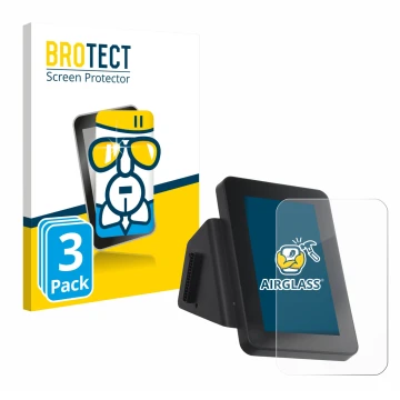 Face avant d’un emballage produit avec le logo de la marque BROTECT. À côté, l’appareil Anycubic Kobra 3 V2 Combo est représen