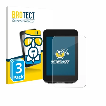 Face avant d’un emballage produit avec le logo de la marque BROTECT. À côté, l’appareil Bikevee BKV310A 2.4