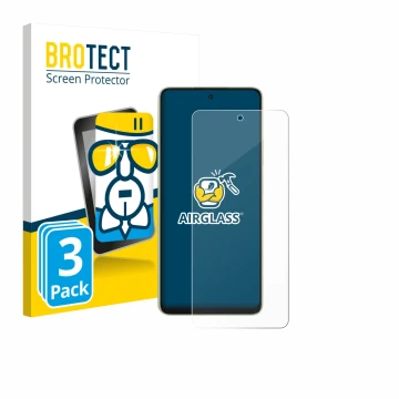 Face avant d’un emballage produit avec le logo de la marque BROTECT. À côté, l’appareil Oppo A5 Energy est représenté avec la 