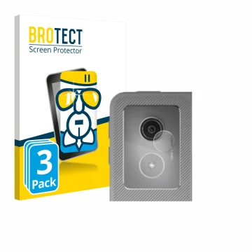 Face avant d’un emballage produit avec le logo de la marque BROTECT. À côté, l’appareil Lenovo Idea Tab Pro 12.7