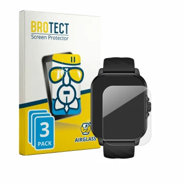 Face avant d’un emballage produit avec le logo de la marque BROTECT. À côté, l’appareil Black Shark GT3 Neo est représenté ave