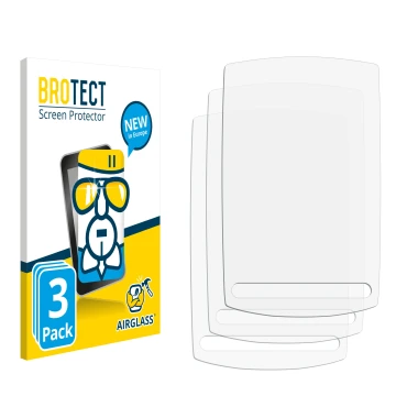 Face avant d’un emballage produit avec le logo de la marque BROTECT. À côté se trouve la protection d’écran correspondante.