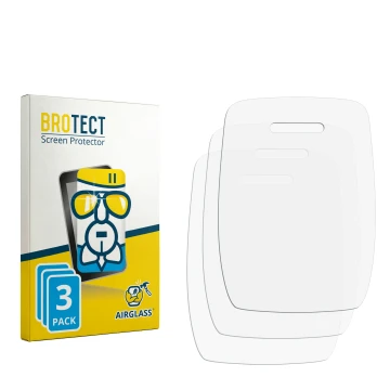 Face avant d’un emballage produit avec le logo de la marque BROTECT. À côté se trouve la protection d’écran correspondante.