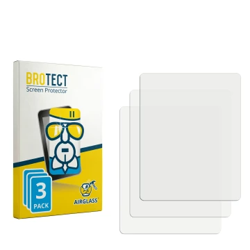 Face avant d’un emballage produit avec le logo de la marque BROTECT. À côté se trouve la protection d’écran correspondante.