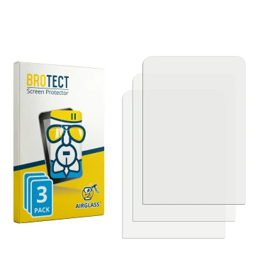 Face avant d’un emballage produit avec le logo de la marque BROTECT. À côté se trouve la protection d’écran correspondante.