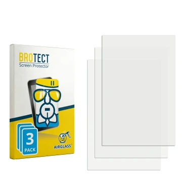 Face avant d’un emballage produit avec le logo de la marque BROTECT. À côté se trouve la protection d’écran correspondante.