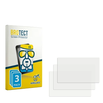 Face avant d’un emballage produit avec le logo de la marque BROTECT. À côté se trouve la protection d’écran correspondante.